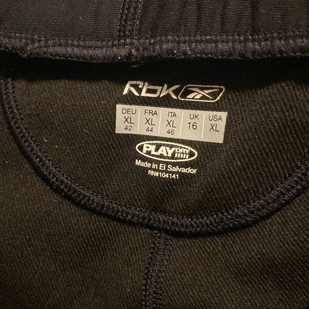 Reebok Men's Black Baselayer